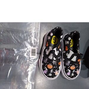 GOBLIN & GHOUL Toddler Boys Girls Skeleton Print Shoes 5